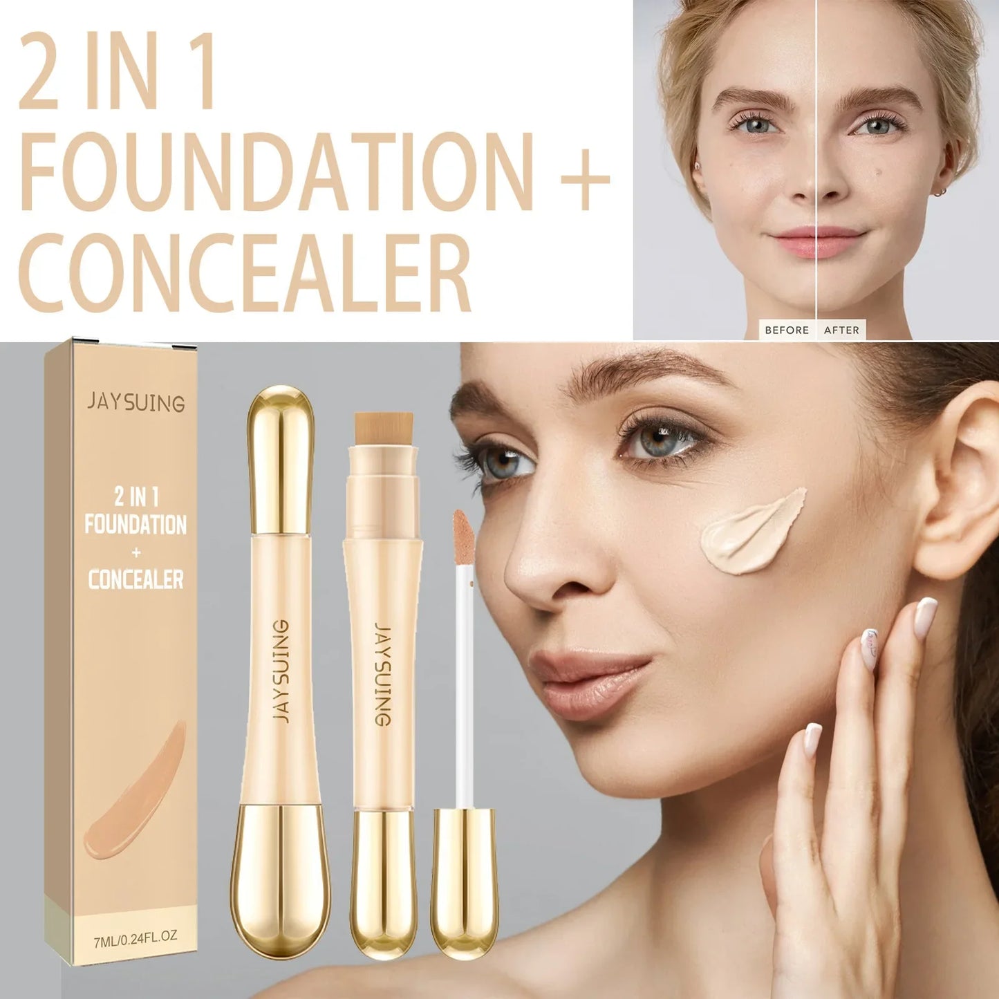 Flawless Face Concealer 2 in 1 Foundation