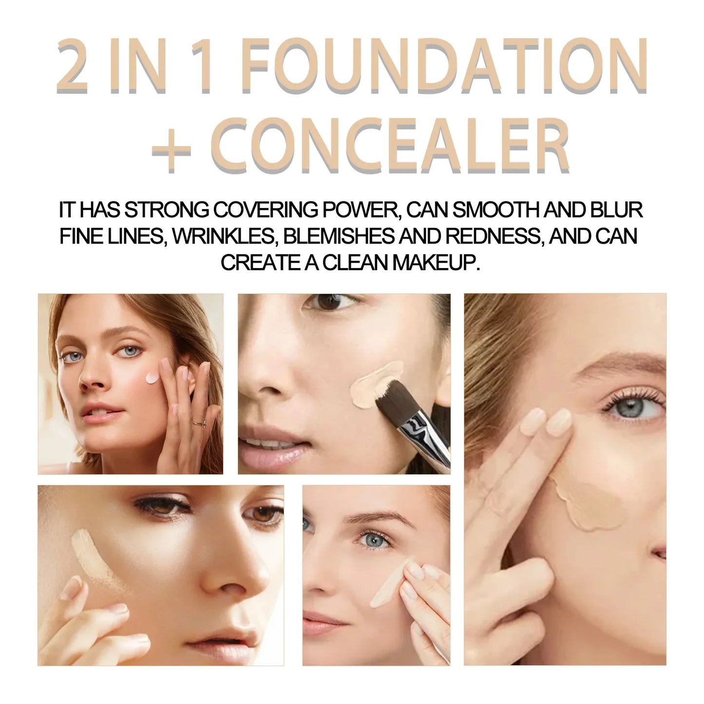 Flawless Face Concealer 2 in 1 Foundation