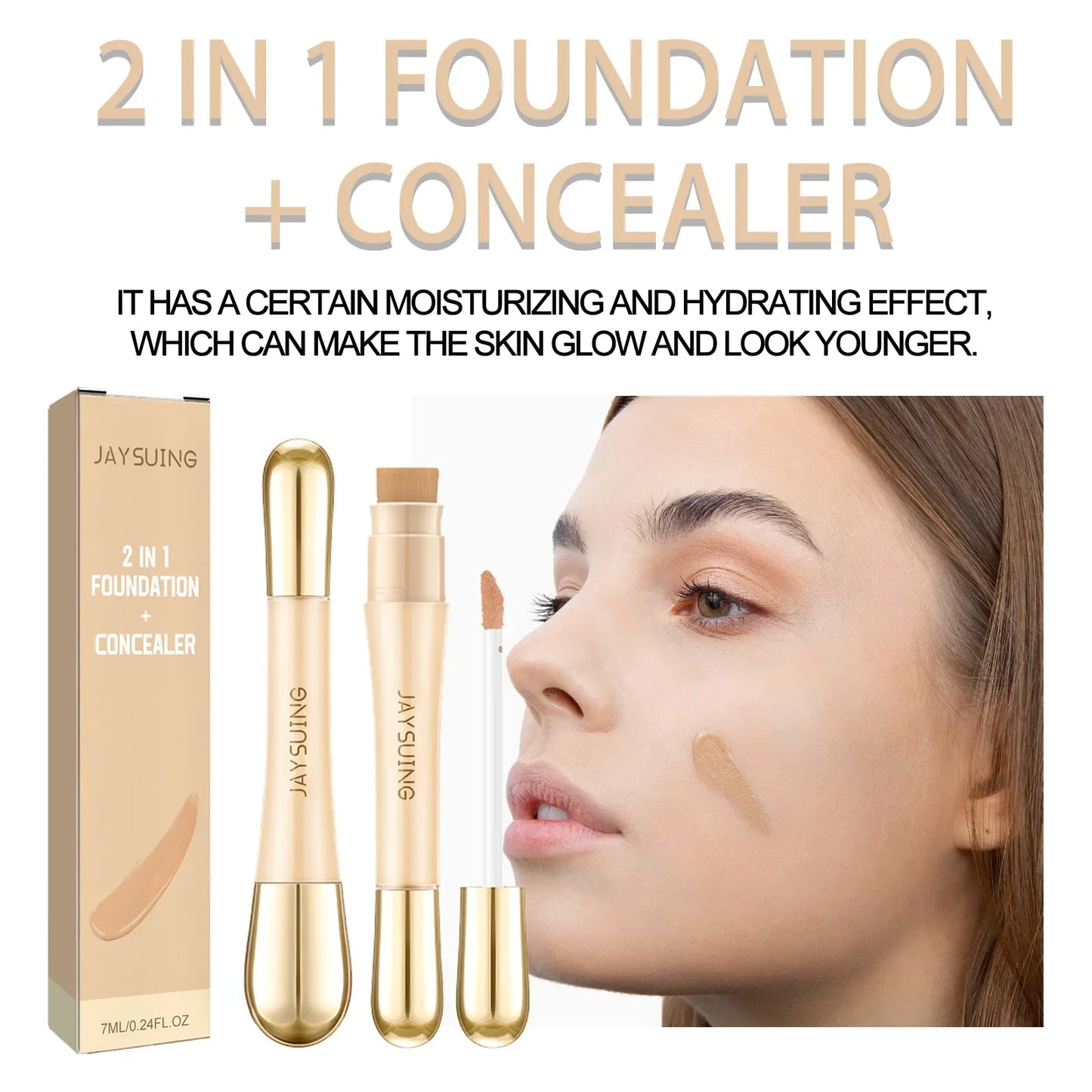 Flawless Face Concealer 2 in 1 Foundation